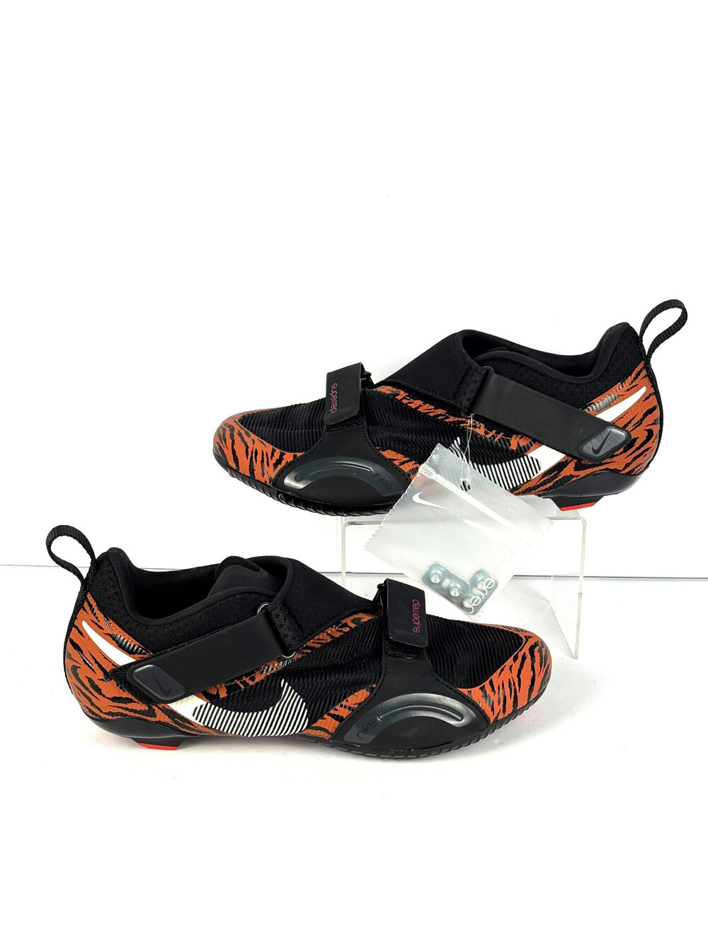 Nike Superrep Cycle Shoes Tiger Print Black Orange CJ0775-018 Womens Size 9.5